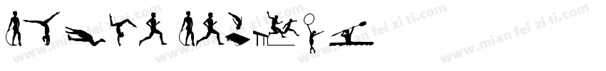 sport style字体转换